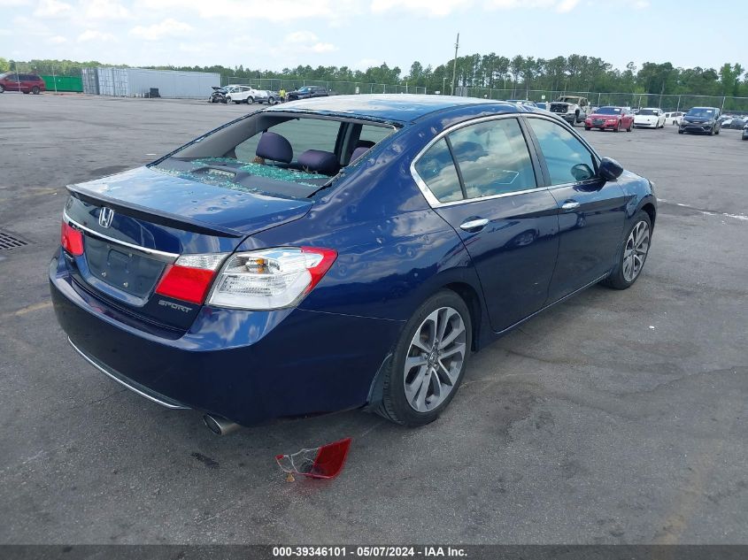 2015 Honda Accord Sport VIN: 1HGCR2F56FA217896 Lot: 39346101