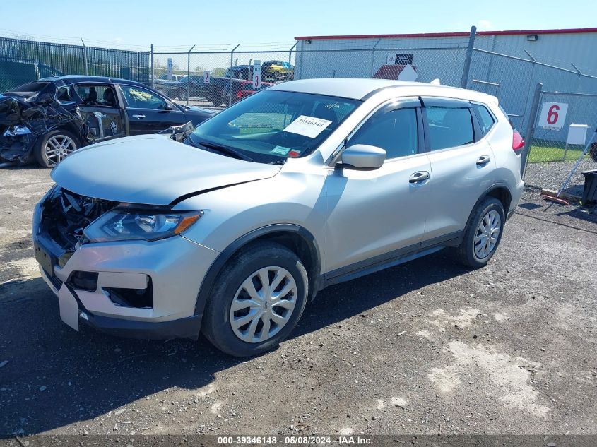 2017 Nissan Rogue S VIN: 5N1AT2MV9HC799473 Lot: 39346148