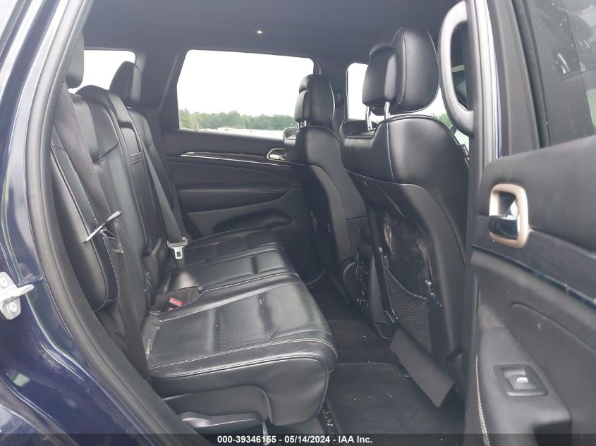 2017 Jeep Grand Cherokee Overland 4X4 VIN: 1C4RJFCG0HC843402 Lot: 39346155