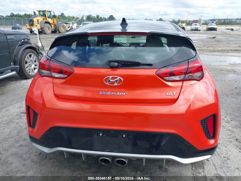 2020 Hyundai Veloster Turbo Ultimate VIN: KMHTH6AB1LU030576 Lot: 39346157