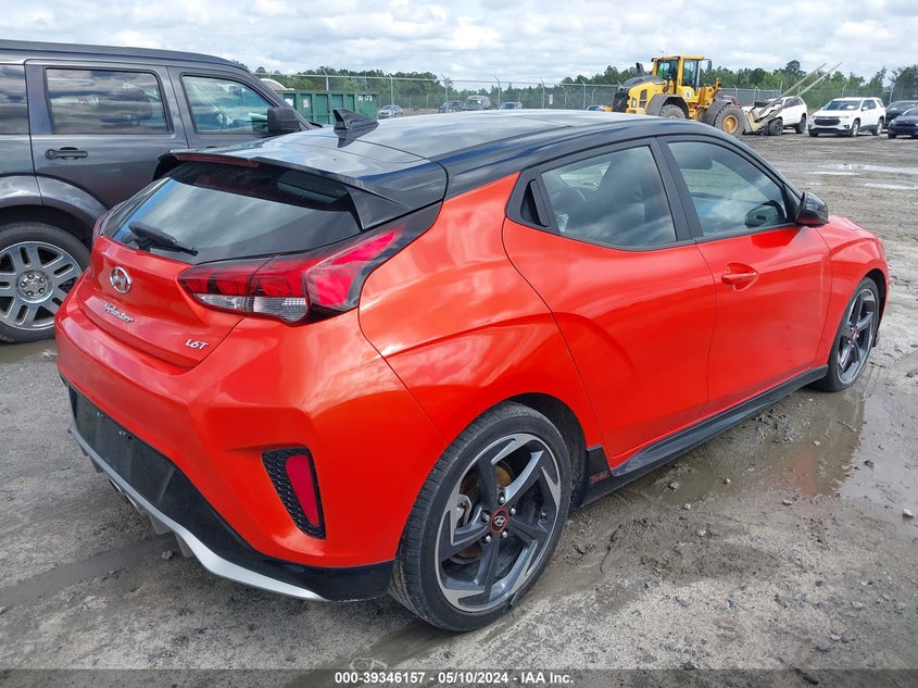 2020 Hyundai Veloster Turbo Ultimate VIN: KMHTH6AB1LU030576 Lot: 39346157