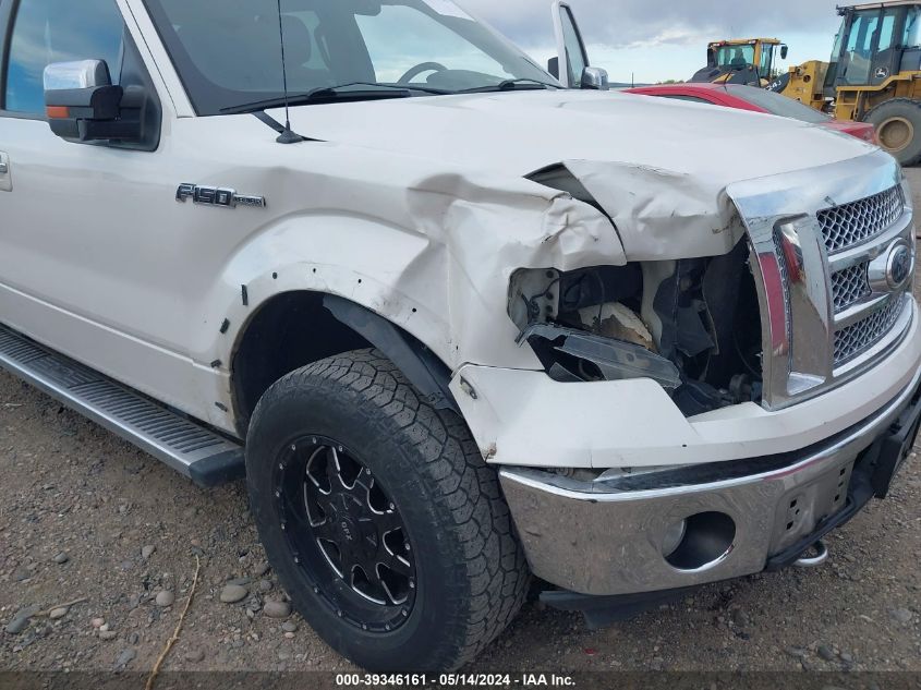 2011 Ford F-150 Lariat VIN: 1FTFW1EF2BFB19180 Lot: 39346161