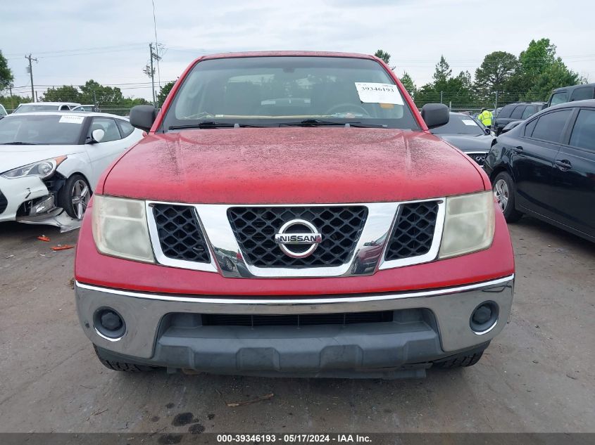 2005 Nissan Frontier Se VIN: 1N6AD07W25C438654 Lot: 39346193