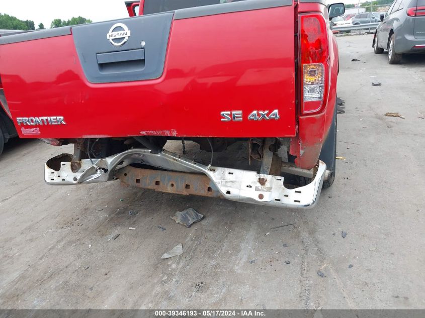 2005 Nissan Frontier Se VIN: 1N6AD07W25C438654 Lot: 39346193