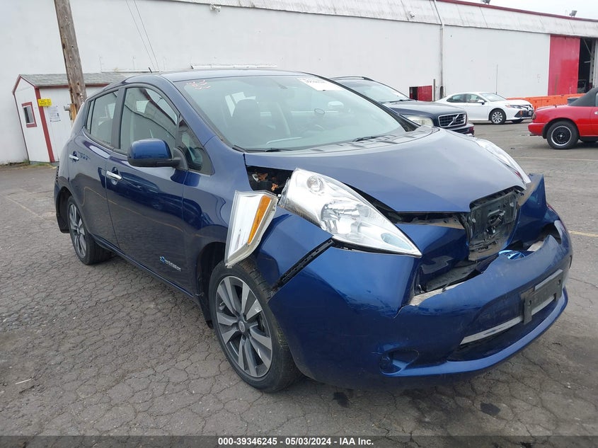 2016 Nissan Leaf Sv VIN: 1N4BZ0CP7GC302939 Lot: 39346245