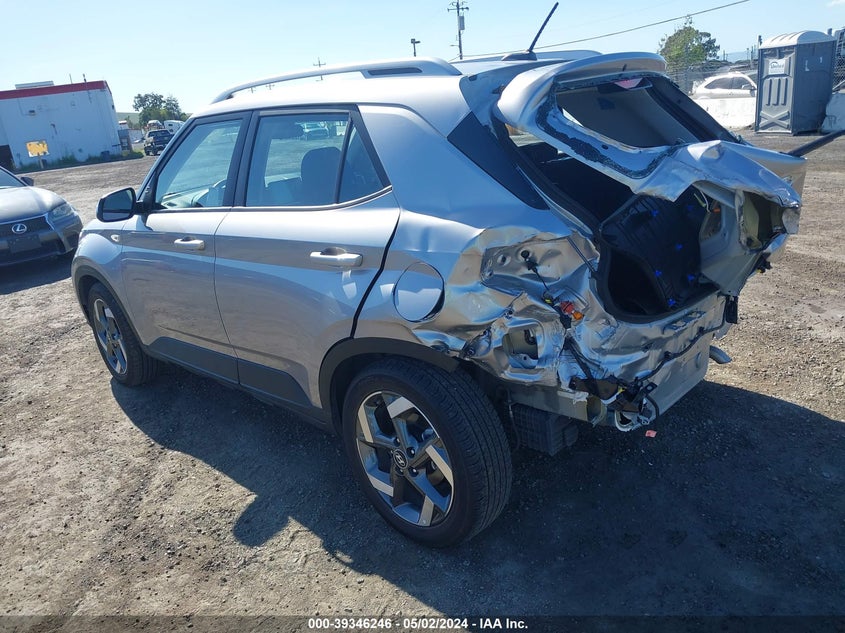 2023 Hyundai Venue Sel VIN: KMHRC8A36PU264764 Lot: 39346246