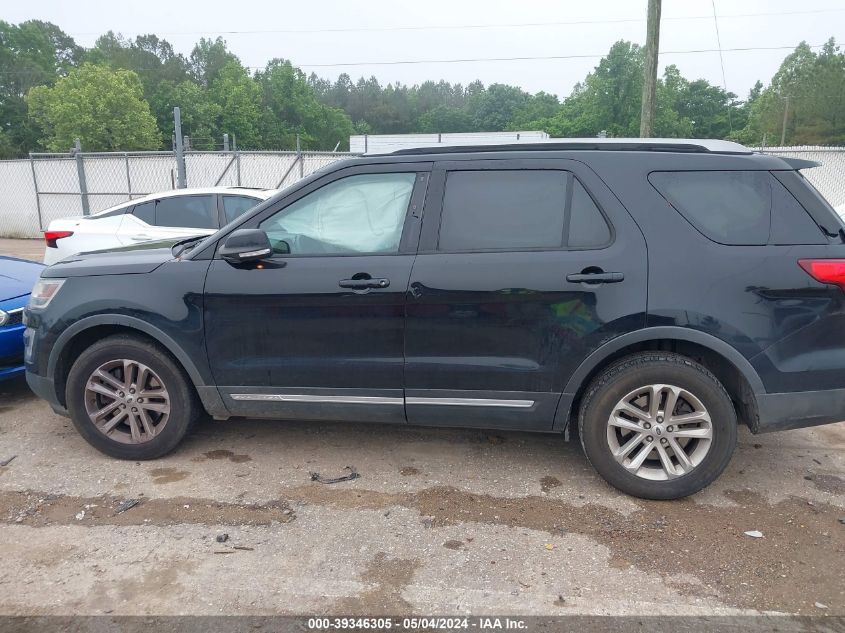 2016 Ford Explorer Xlt VIN: 1FM5K7DH0GGD33952 Lot: 39346305