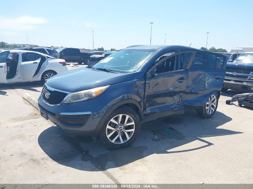 2014 Kia Sportage Lx VIN: KNDPB3ACXE7626561 Lot: 39346308