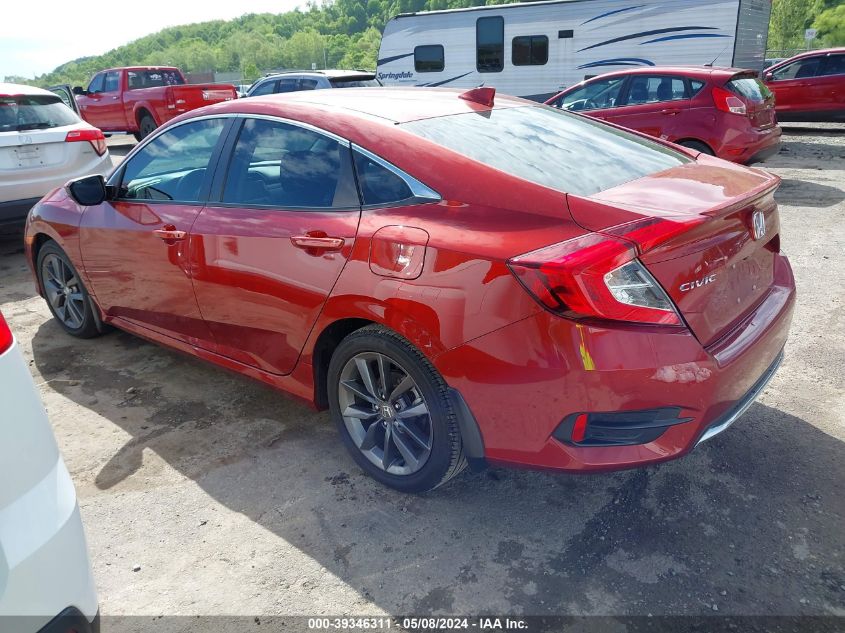 2021 Honda Civic Ex VIN: 2HGFC1F39MH702717 Lot: 39346311