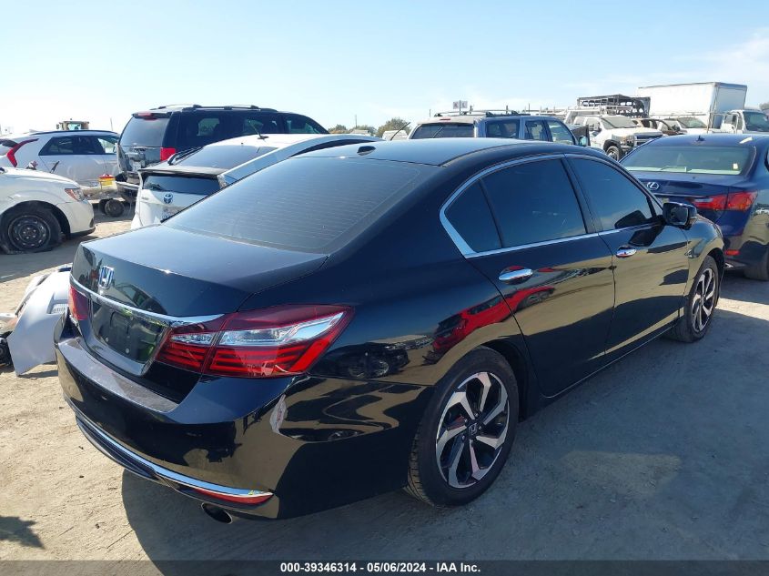 2016 Honda Accord Ex-L VIN: 1HGCR2F82GA194418 Lot: 39346314