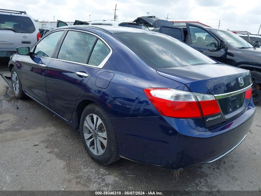 2015 Honda Accord Lx VIN: 1HGCR2F35FA266098 Lot: 39346318