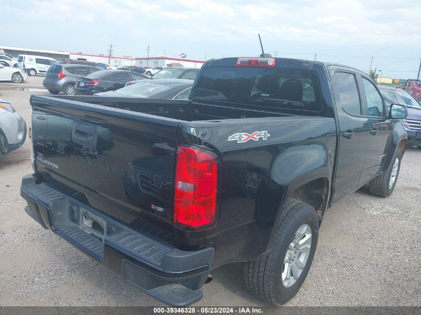 2022 Chevrolet Colorado 4Wd Short Box Lt VIN: 1GCGTCEN7N1141323 Lot: 39346328