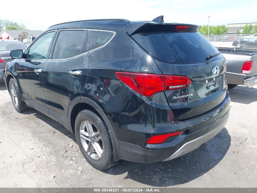 2018 HYUNDAI SANTA FE SPORT 2.4L - 5NMZUDLB2JH057379