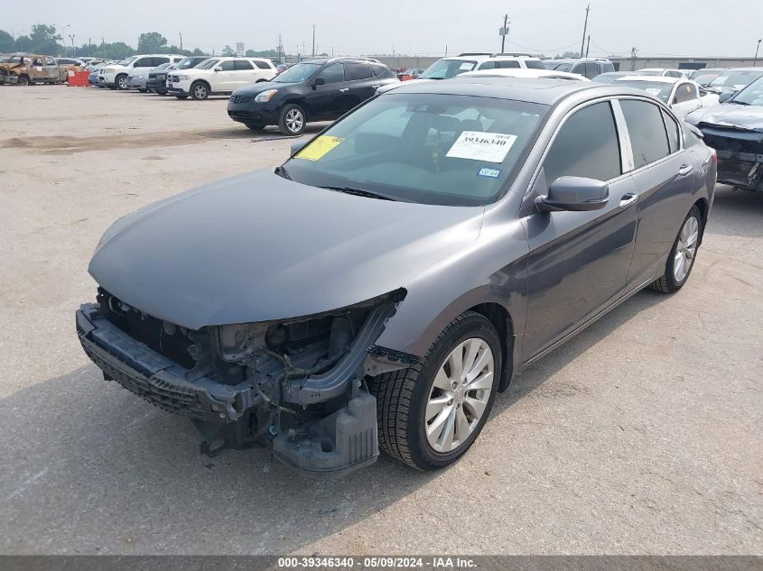 2013 Honda Accord Ex-L V-6 VIN: 1HGCR3F88DA015381 Lot: 39346340