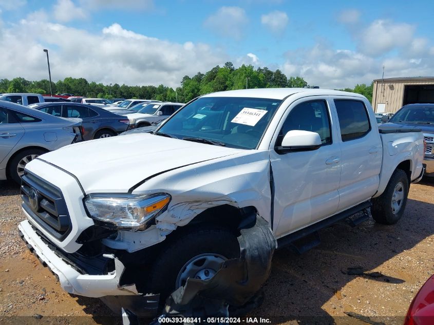 2021 Toyota Tacoma Sr V6 VIN: 5TFCZ5AN8MX253560 Lot: 39346341