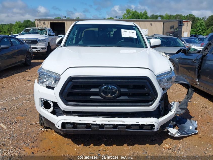 2021 Toyota Tacoma Sr V6 VIN: 5TFCZ5AN8MX253560 Lot: 39346341