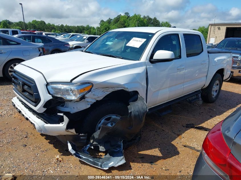 2021 Toyota Tacoma Sr V6 VIN: 5TFCZ5AN8MX253560 Lot: 39346341