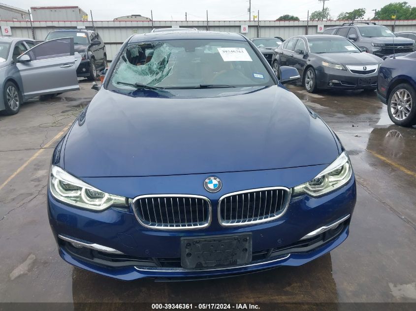 2018 BMW 330I VIN: WBA8B9C58JEE81712 Lot: 39346361