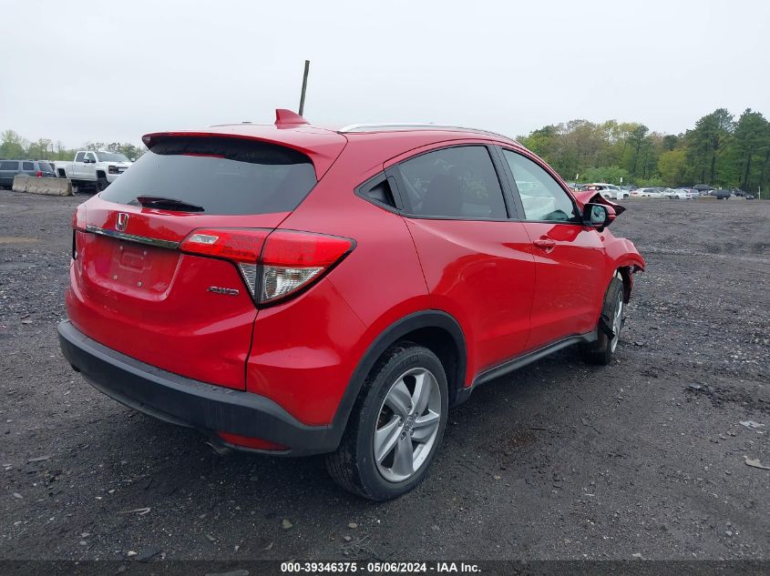 2019 Honda Hr-V Ex VIN: 3CZRU6H56KM726017 Lot: 39346375