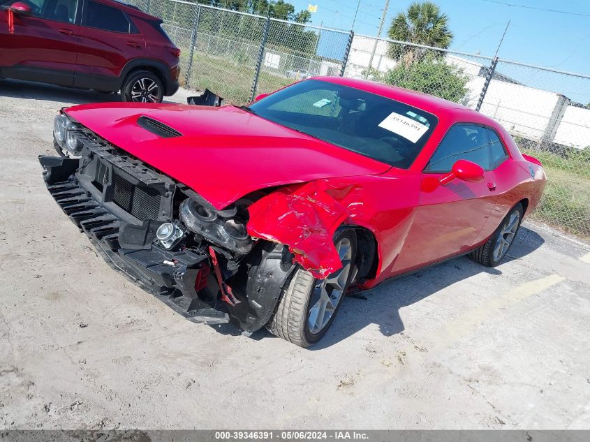 2022 Dodge Challenger Gt VIN: 2C3CDZJG2NH249649 Lot: 39346391