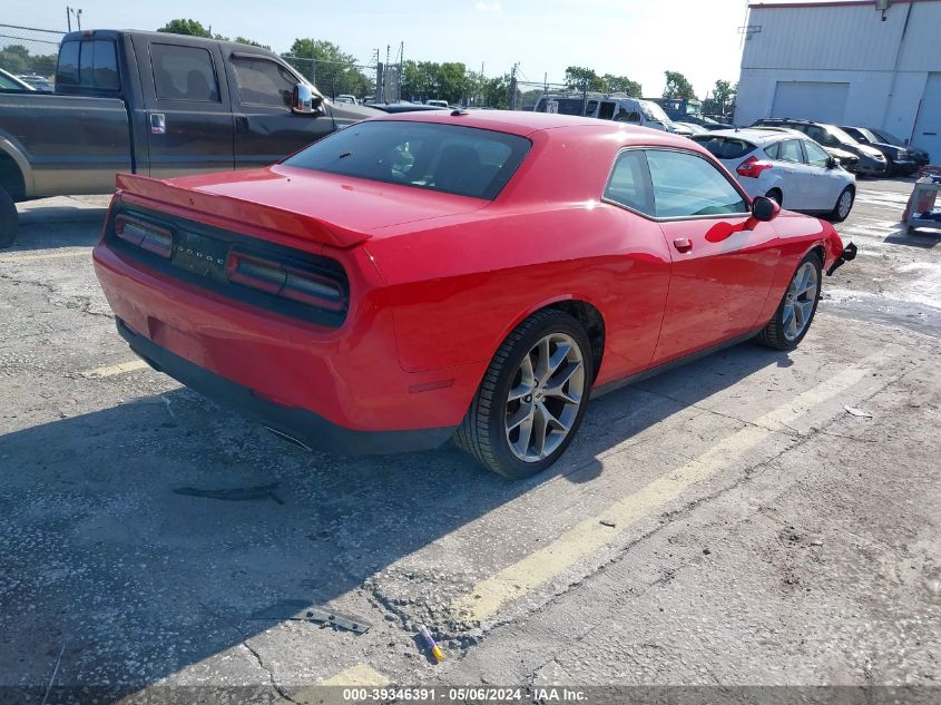 2022 Dodge Challenger Gt VIN: 2C3CDZJG2NH249649 Lot: 39346391