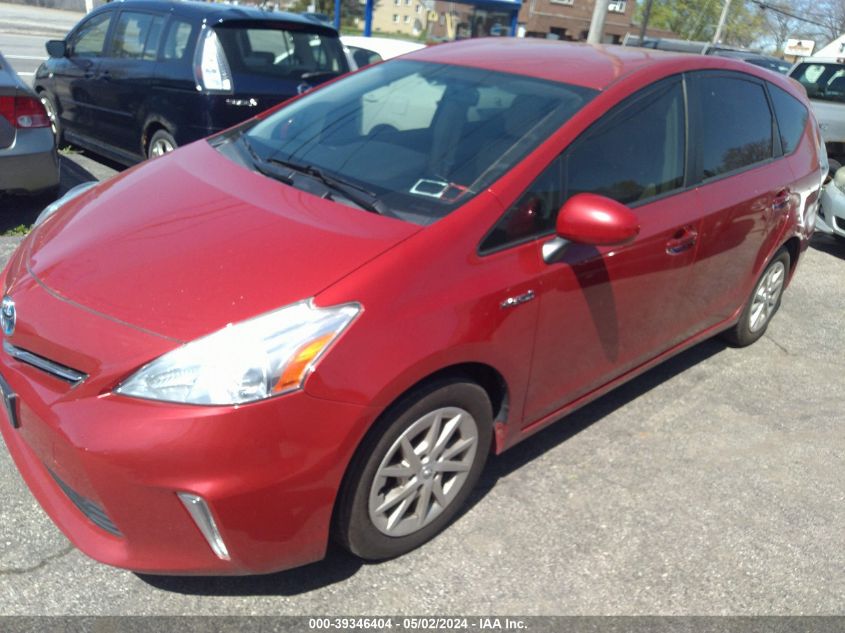 JTDZN3EUXC3075460 | 2012 TOYOTA PRIUS V