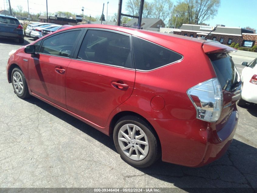 JTDZN3EUXC3075460 | 2012 TOYOTA PRIUS V