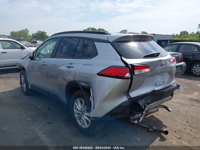 2022 Toyota Corolla Cross Le VIN: 7MUCAABG6NV033895 Lot: 39346422