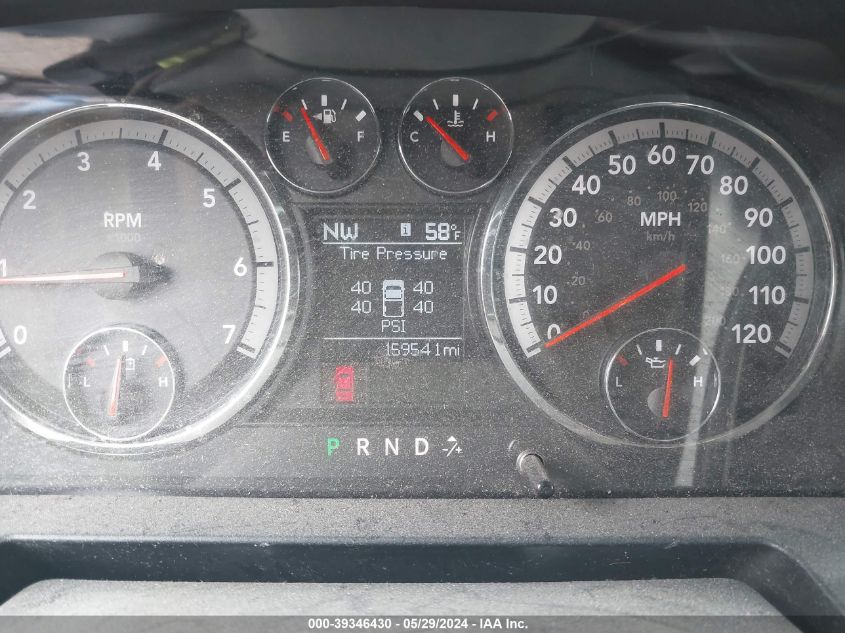 2011 Ram Ram 1500 Slt VIN: 1D7RV1GPXBS652137 Lot: 39346430