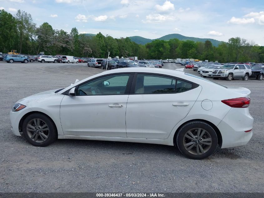 5NPD84LF8JH217284 | 2018 HYUNDAI ELANTRA