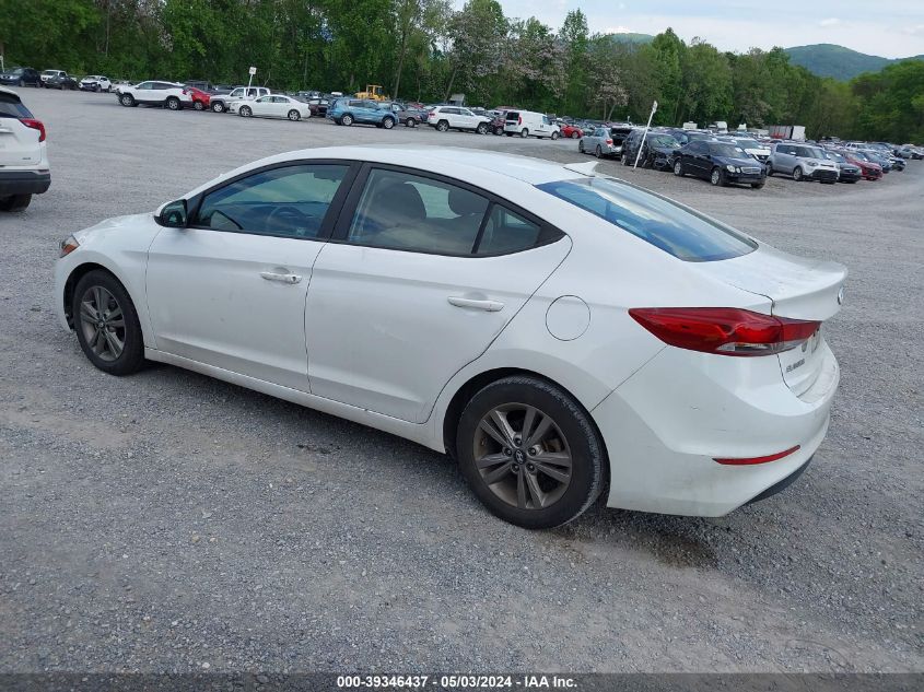 5NPD84LF8JH217284 | 2018 HYUNDAI ELANTRA