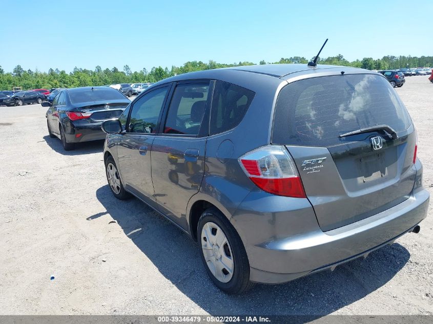 JHMGE8H36DC040633 | 2013 HONDA FIT