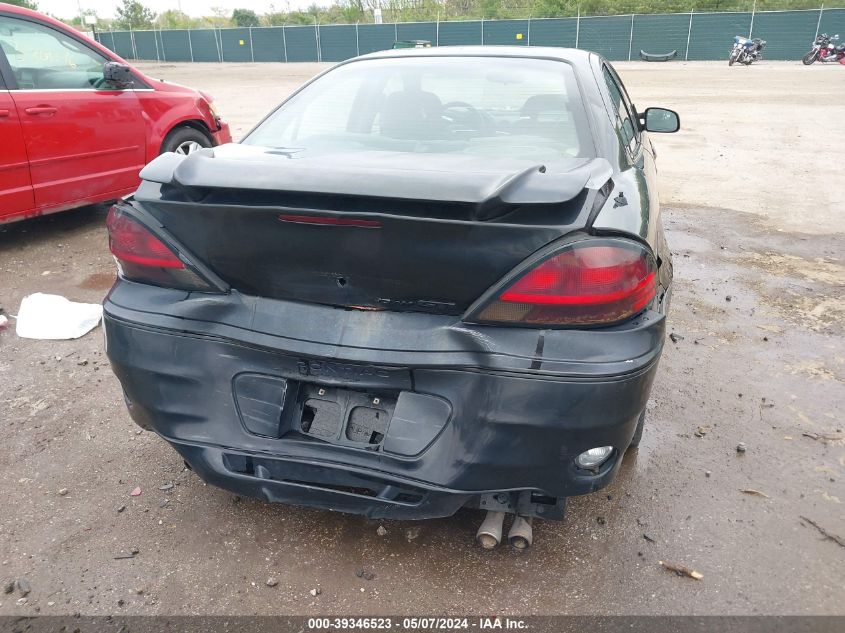 2001 Pontiac Grand Am Gt VIN: 1G2NW52E71C198106 Lot: 39346523