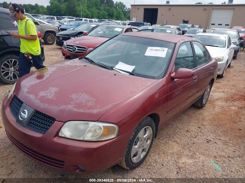 2004 Nissan Sentra 1.8S VIN: 3N1CB51D54L882185 Lot: 39346528