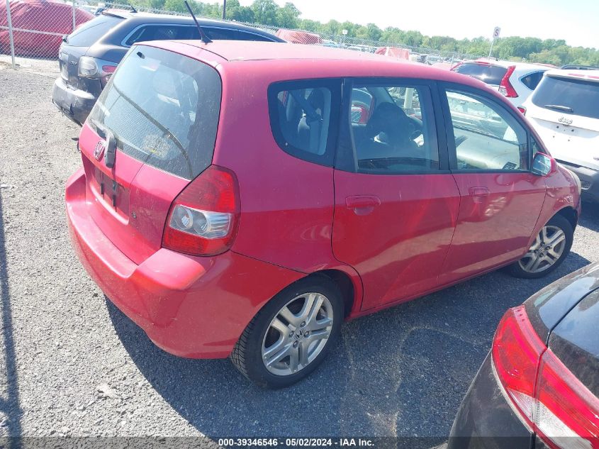 JHMGD38488S006266 | 2008 HONDA FIT