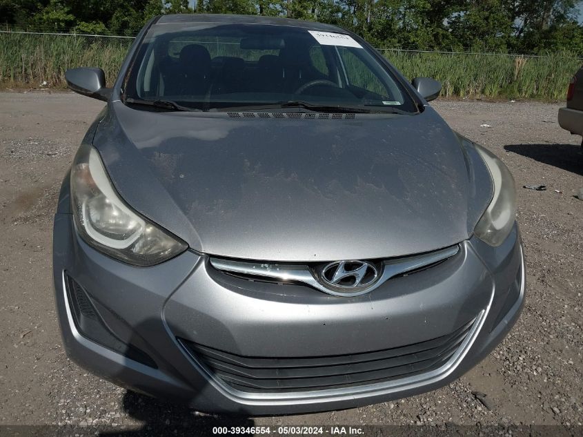 5NPDH4AE9GH700978 | 2016 HYUNDAI ELANTRA