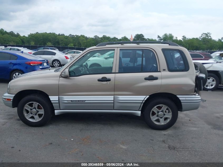 2002 Chevrolet Tracker Hard Top Lt VIN: 2CNBJ634326927443 Lot: 39346559