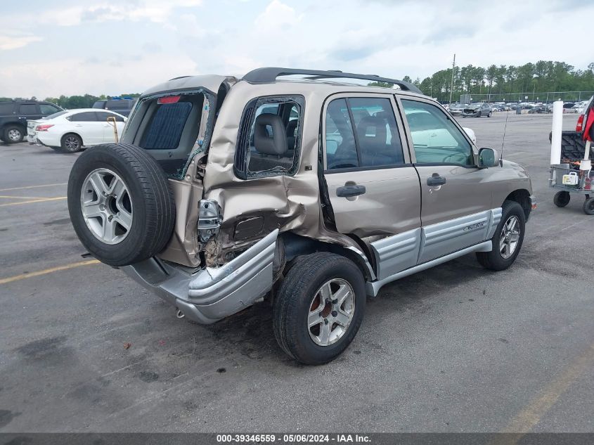 2002 Chevrolet Tracker Hard Top Lt VIN: 2CNBJ634326927443 Lot: 39346559