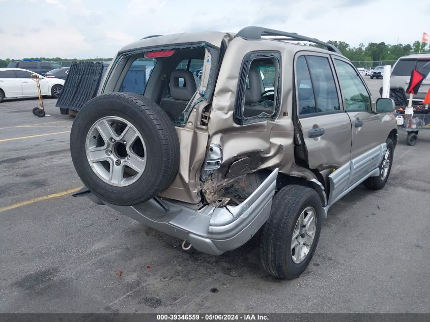 2002 Chevrolet Tracker Hard Top Lt VIN: 2CNBJ634326927443 Lot: 39346559