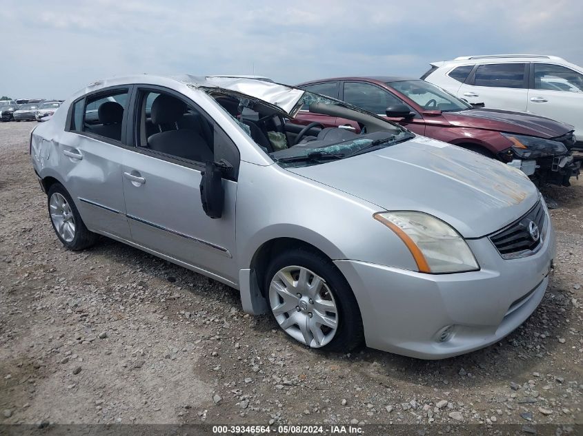 2012 Nissan Sentra 2.0 S VIN: 3N1AB6AP7CL692474 Lot: 39346564