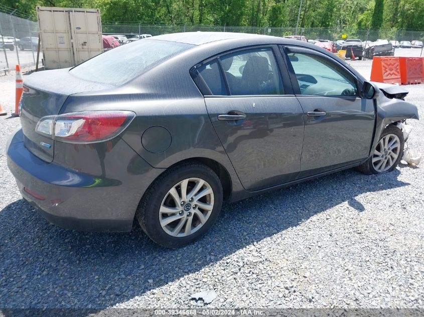 2013 Mazda Mazda3 I Touring VIN: JM1BL1V73D1814347 Lot: 39346568