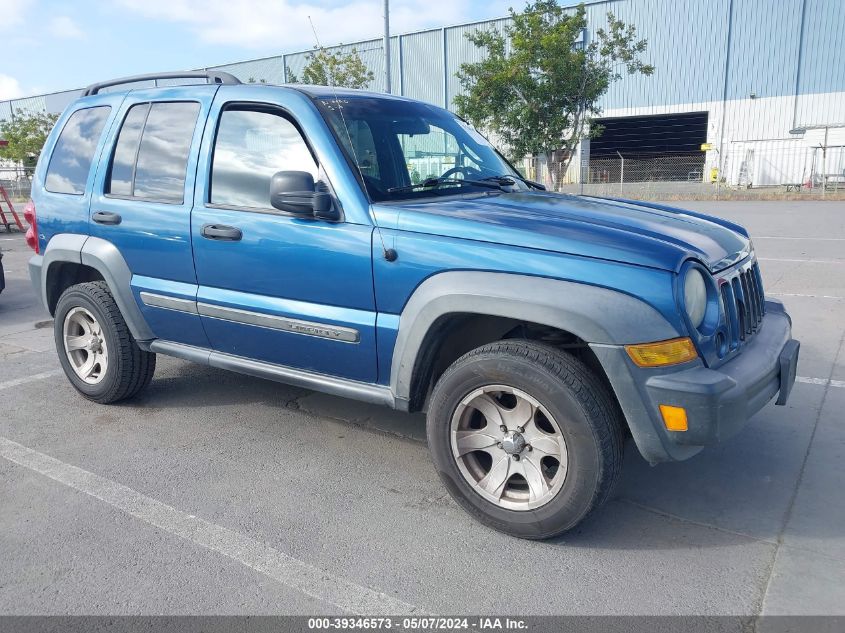 2006 Jeep Liberty Sport VIN: 1J4GL48K66W250376 Lot: 39346573