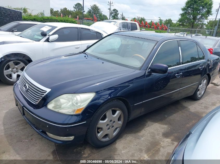 2005 Lexus Ls 430 VIN: JTHBN36F855008900 Lot: 39346698