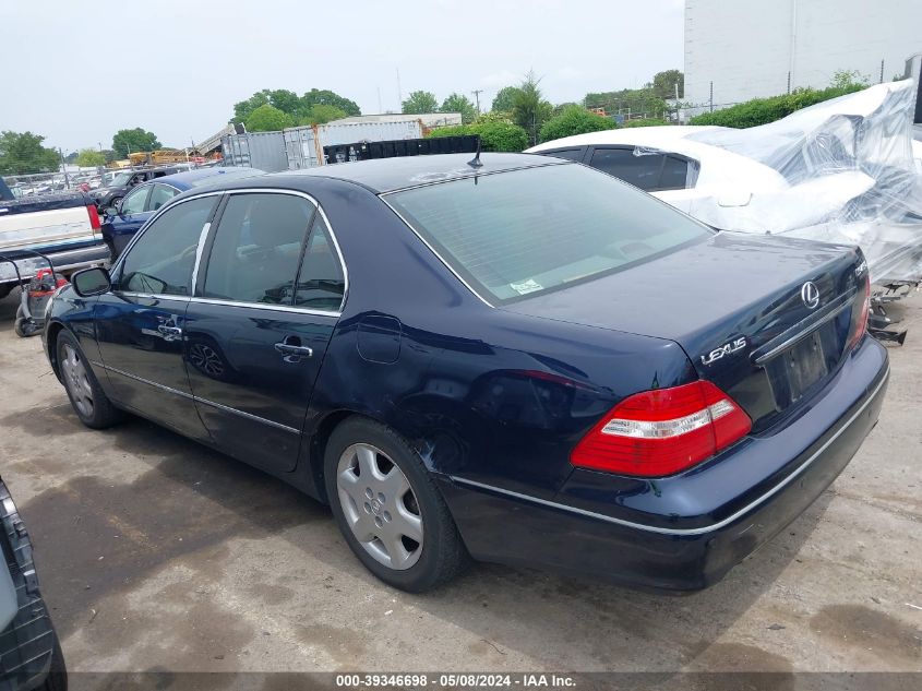 2005 Lexus Ls 430 VIN: JTHBN36F855008900 Lot: 39346698