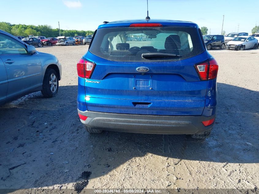 2019 Ford Escape S VIN: 1FMCU0F72KUA32154 Lot: 39346745