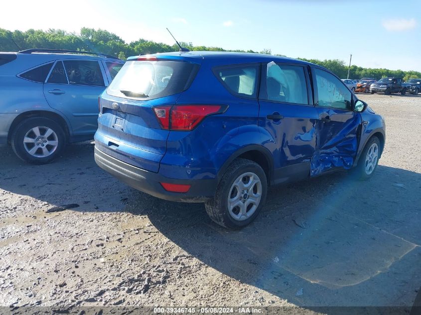 2019 Ford Escape S VIN: 1FMCU0F72KUA32154 Lot: 39346745