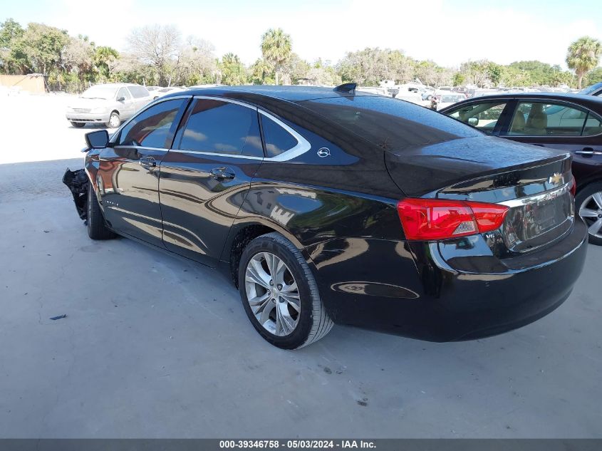 2015 Chevrolet Impala 2Lt VIN: 2G1125S31F9237140 Lot: 39346758