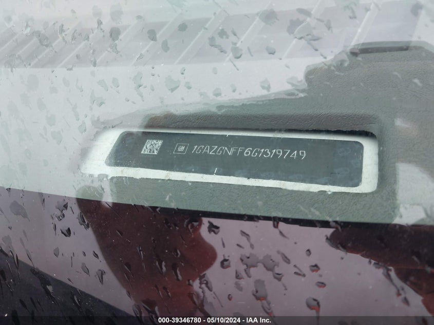 2016 CHEVROLET EXPRESS 3500 LS - 1GAZGNFF6G1319749