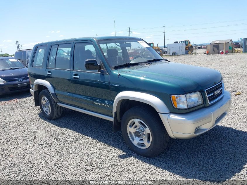 1998 Isuzu Trooper S VIN: JACDJ58X4W7916269 Lot: 39346794