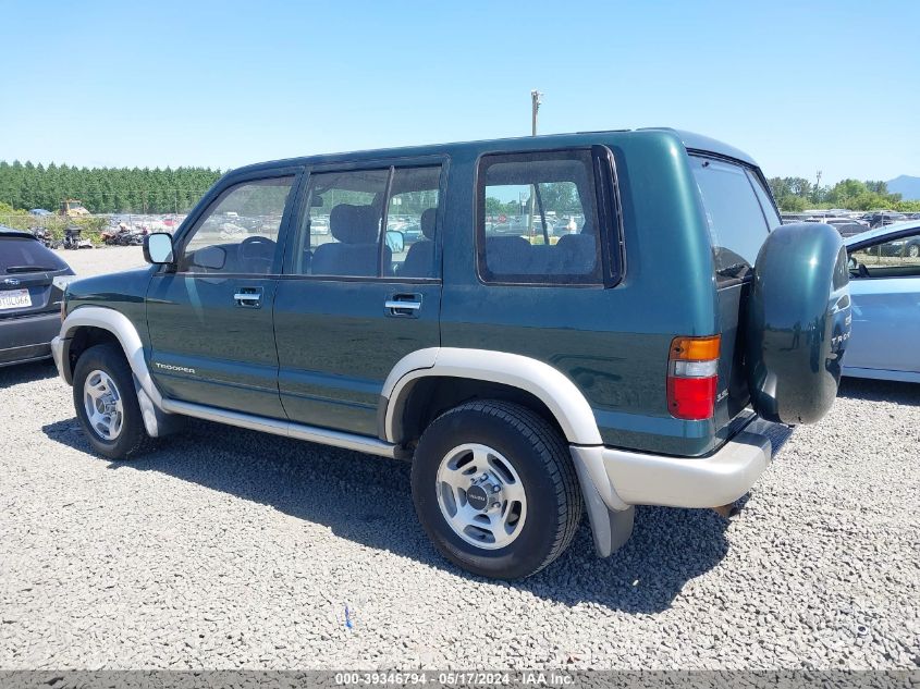 1998 Isuzu Trooper S VIN: JACDJ58X4W7916269 Lot: 39346794